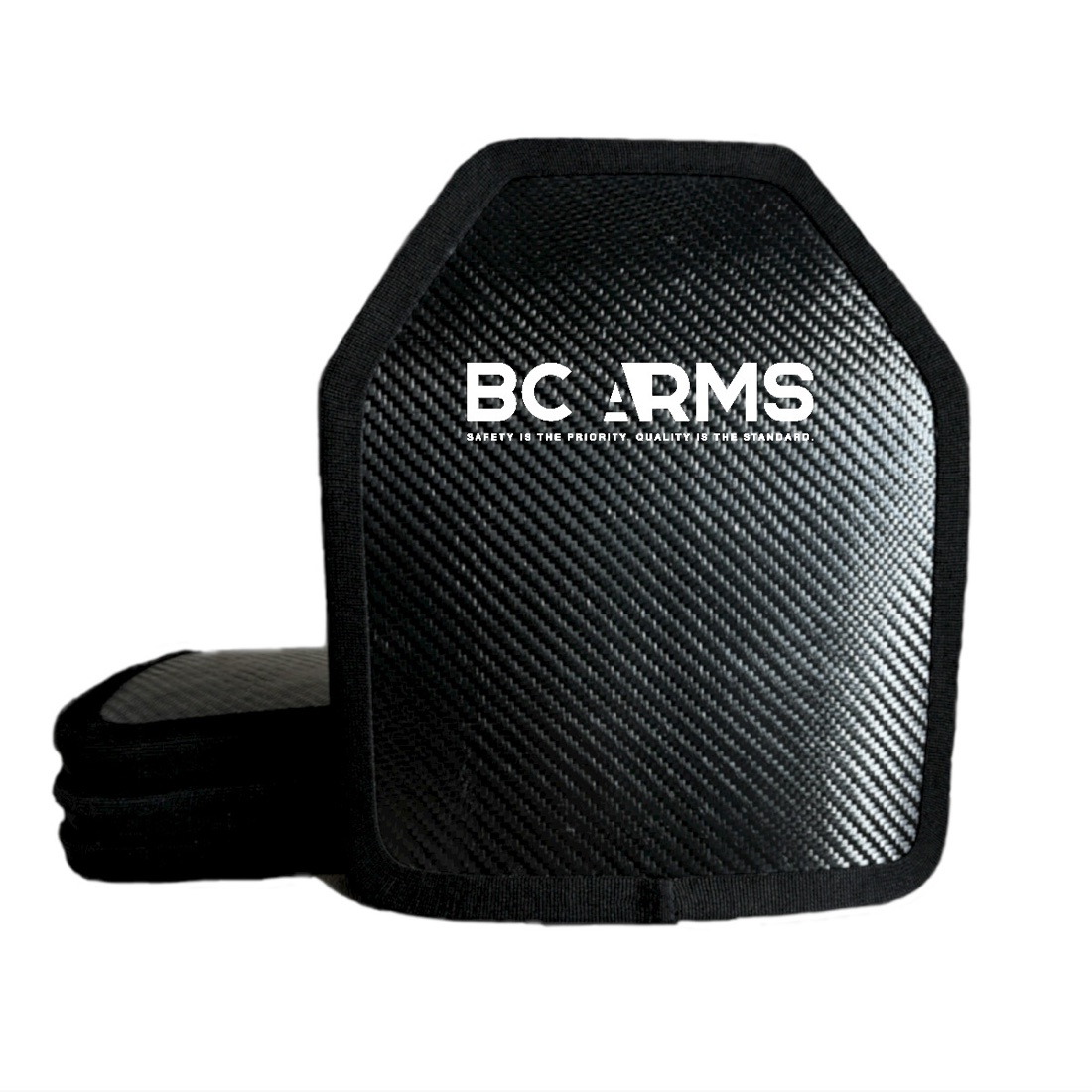 PATROL A carbon-weave ballistic plate